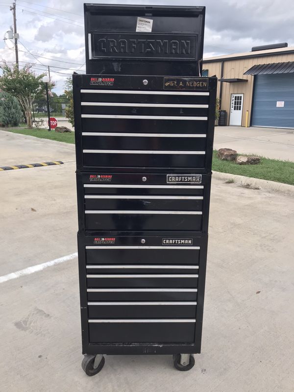CRAFTSMAN (14)DRAWER BALL BEARING GRIP LATCH TOOL BOX for Sale in