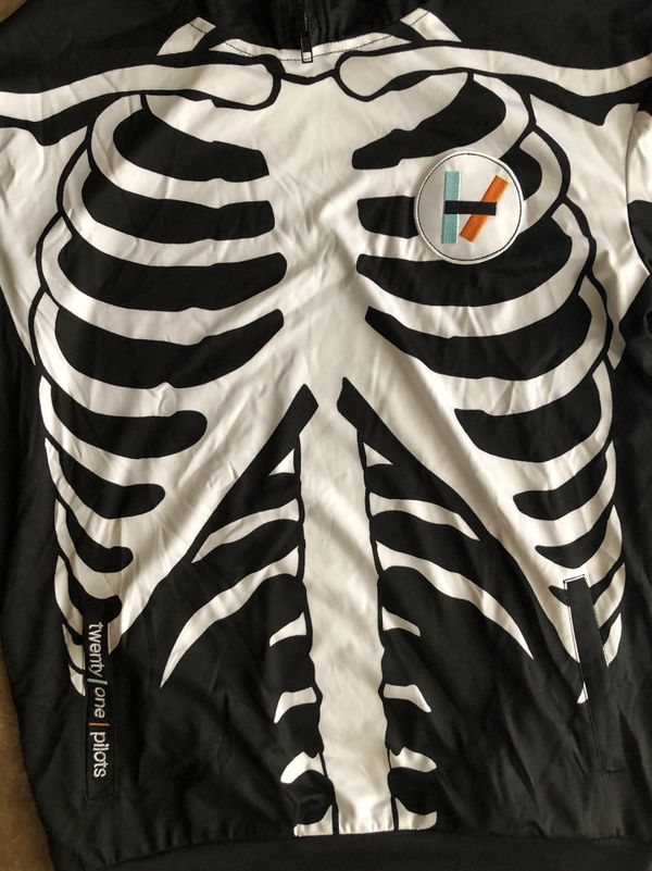 twenty one pilots skeleton shirt