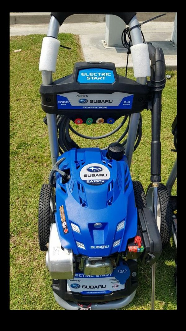 SUBARU 3100 PSI GAS PRESSURE WASHER. for Sale in San Bernardino, CA - OfferUp