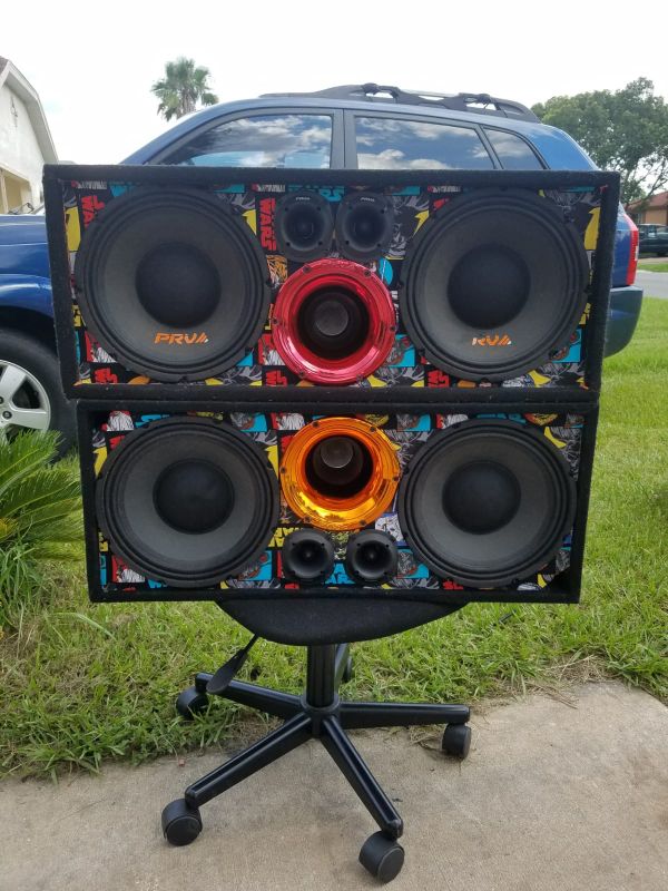 Chuchero kitipo PRV Audio 10” stetsom taramps massive speakers