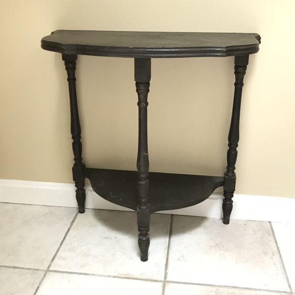 antique Half moon table for Sale in Middleton, MA OfferUp