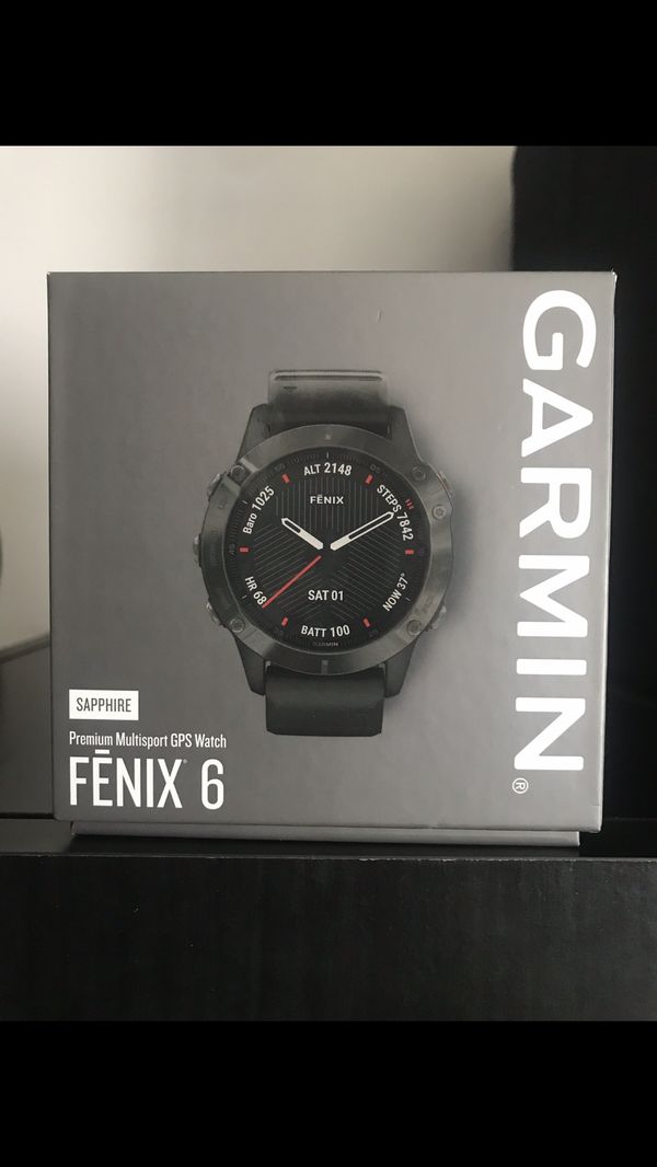 garmin fenix 6 usato