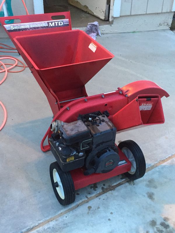 MTD Wood chipper/shredder for Sale in Lancaster, CA - OfferUp