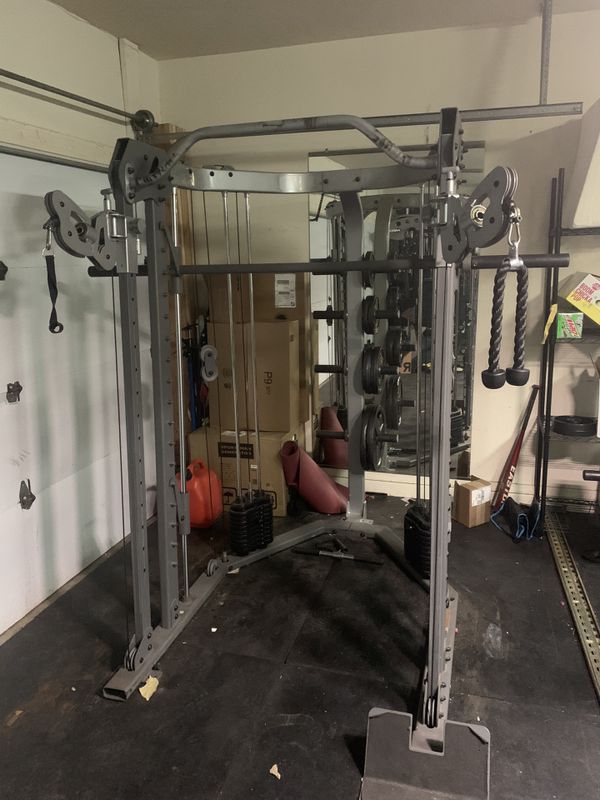 Lamar LS541 Smith machine functional trainer combo home gym for Sale in ...