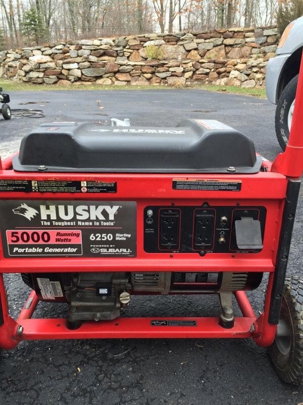 Husky 6250/5000 watt generator for Sale in Waterford, CT OfferUp