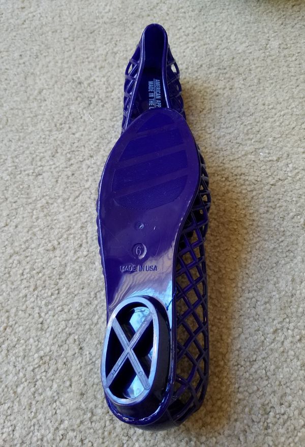 los angeles apparel jelly flats