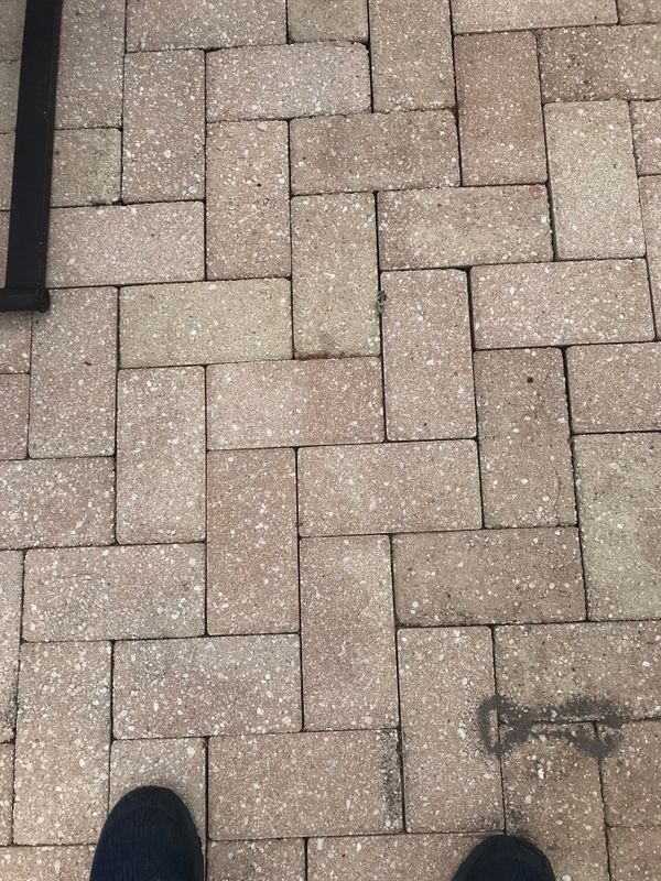 Used pavers for sale great price four years old make offer 600 ft.² for