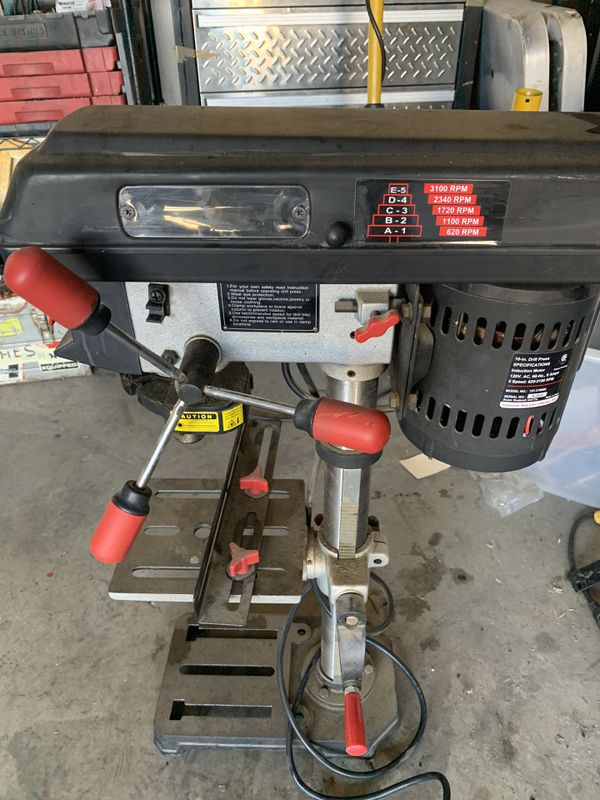 Craftsman 10 in Bench Drill Press w/ Laser Trac for Sale in Victorville