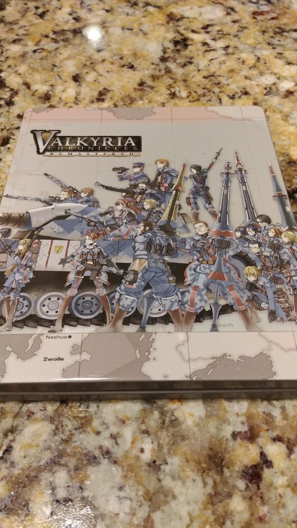 Valkyria Chronicles Remastered Steelbook