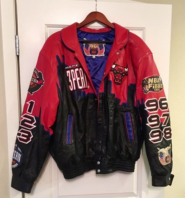 Vintage Jeff Hamilton Chicago Bulls Championship Jacket For In San Francisco Ca Offerup