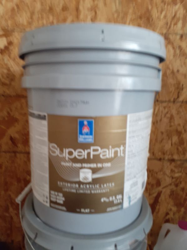 5 gallon SherwinWilliams acrylic exterior paint for Sale in Scottsdale