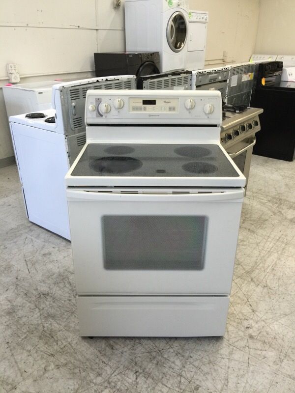 Whirlpool Glass Top Electric Stove Range For Sale In San Jose Ca Offerup 3549