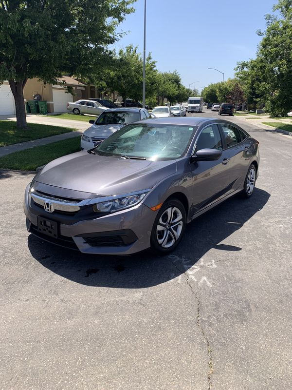 Midnight Gray Honda Civic