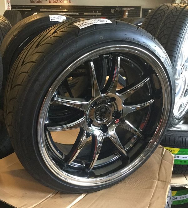 Aodhan 18x9.5 wrapped in Nitto NeoGen 225/40 for Sale in Indianapolis ...