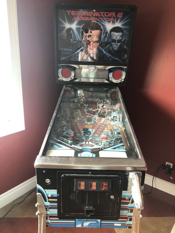 T2 Terminator 2 Pinball Machine / Game for Sale in Tustin, CA OfferUp