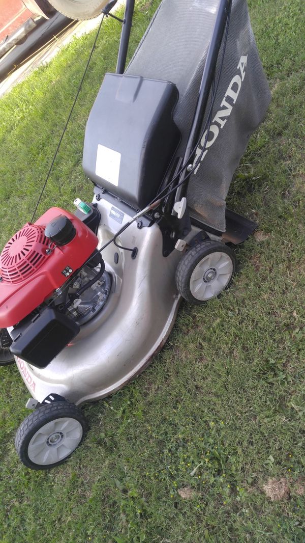 Lawn Mower HONDA GCV160 with Twin Blade Advantage, SelfPropelled, bag