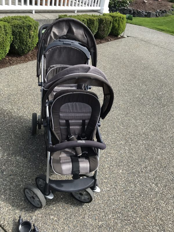 chicco snap and go double stroller