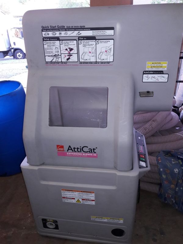 AttiCat blowing insulation machine for Sale in Dallas, TX OfferUp