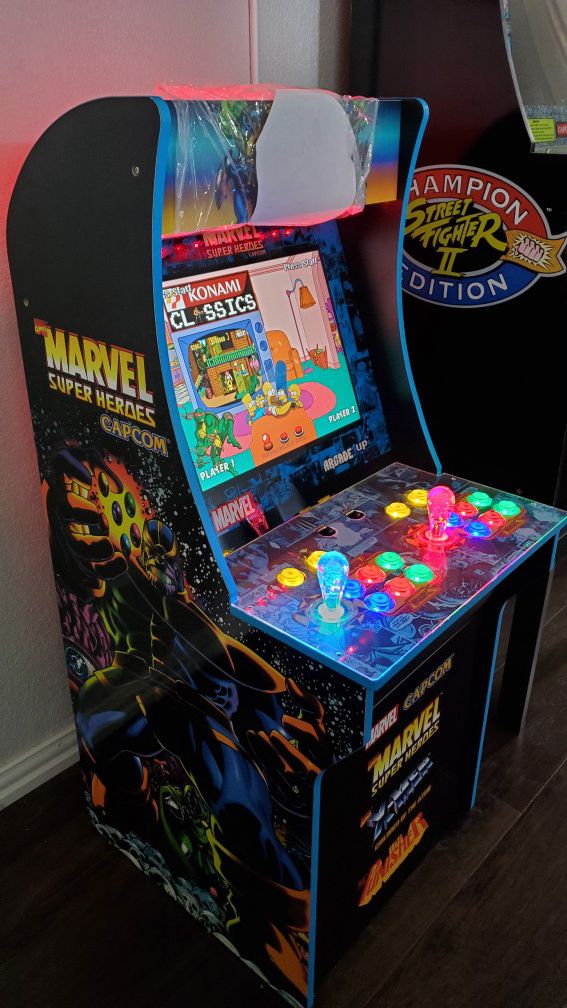 arcade1up pinball marvel
