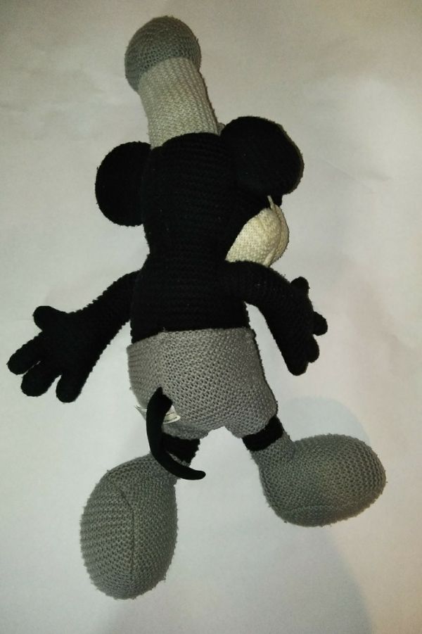 steamboat willie knit plush