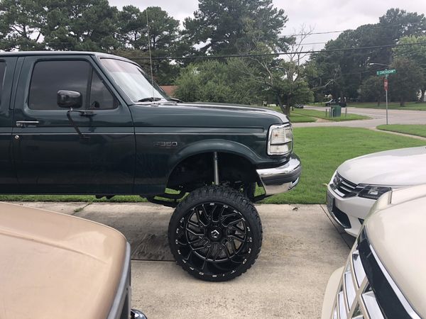 24x14 8x6.5 tis wheels and 33inch tires for Sale in Virginia Beach, VA ...