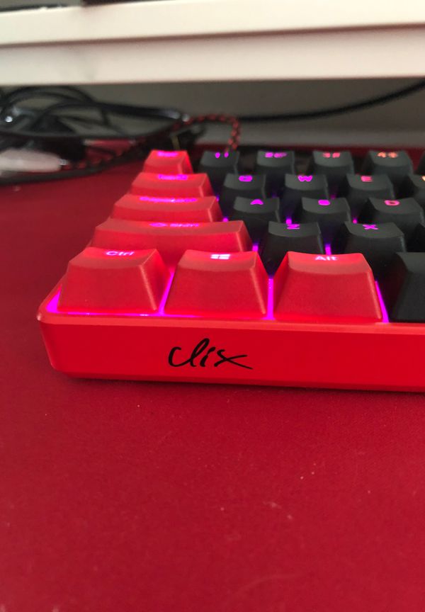 clix keyboard settings