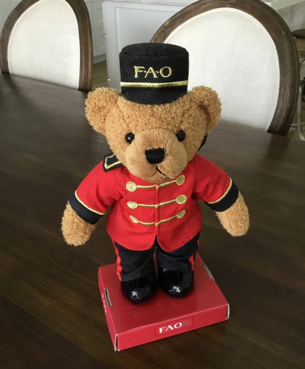 fao schwarz soldier bear