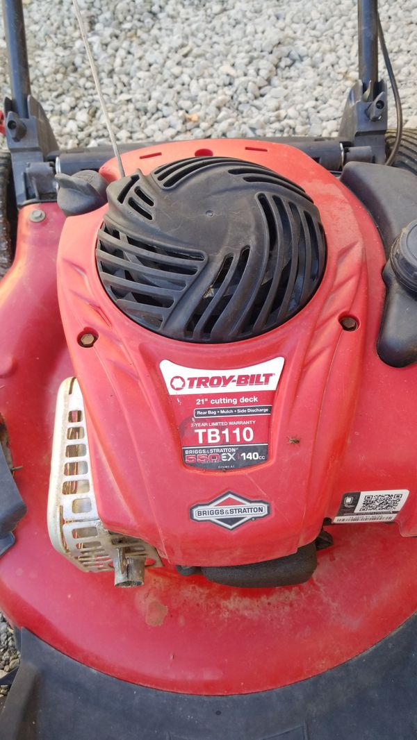 Troy Bilt lawn mower TB110 for Sale in Hemet, CA - OfferUp
