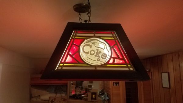 coke pool table light