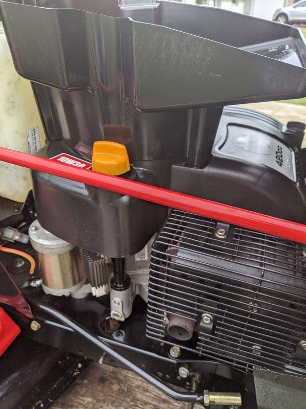 Huskee LT3800 riding mower with utility trailer included for Sale in