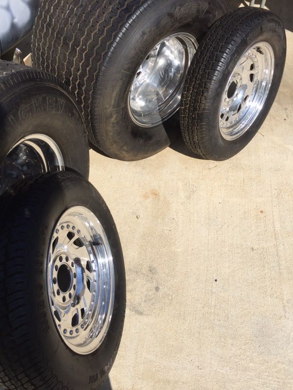 Centerline Warrior Drag PRO STREET Wheel package Deep lip 15x15 for