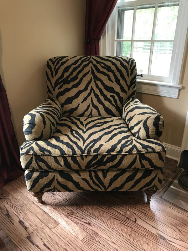 Tiger Print Accent Sofa Chair for Sale in Indianapolis, IN - OfferUp