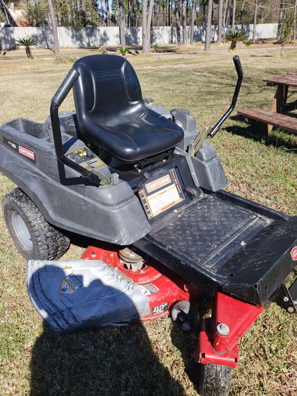 2013 Craftsman ZTL 7000 zero turn tractor mower 42" for Sale in Humble