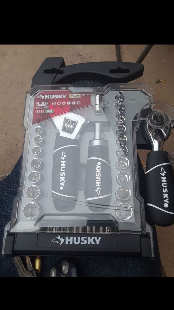 Husky 46 piece stubby tool set for Sale in Tempe, AZ OfferUp