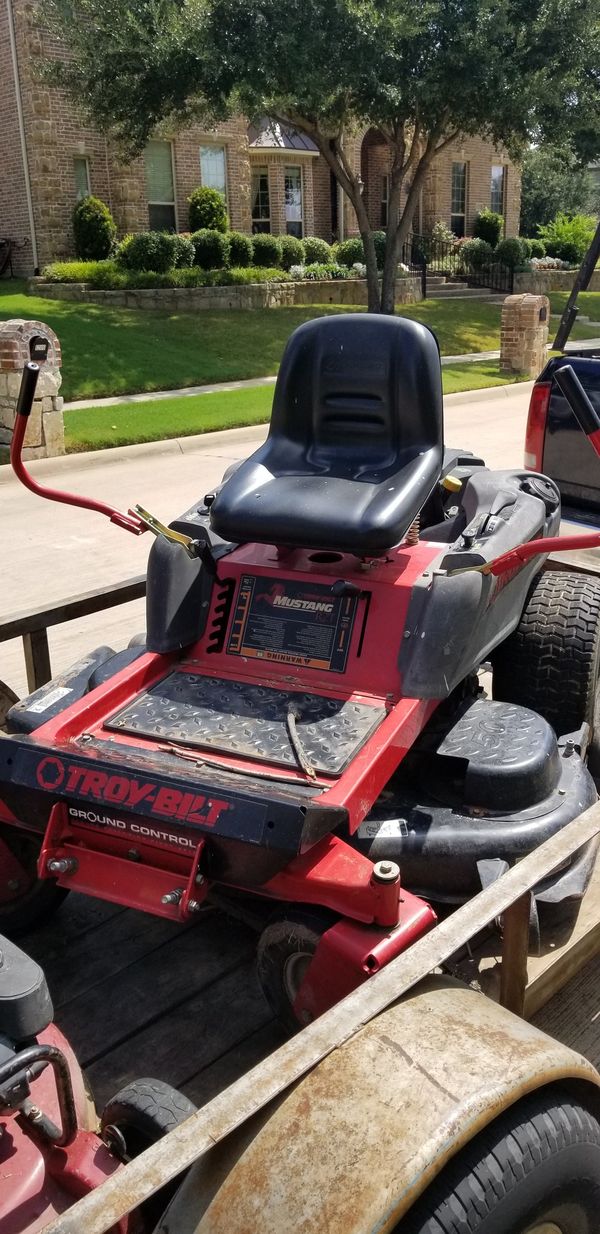 Troy Bilt 50 inch deck riding mower for Sale in Garland, TX OfferUp