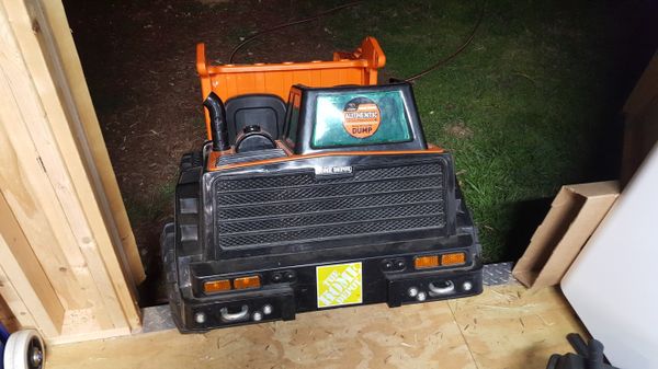 home depot power wheel dump truck