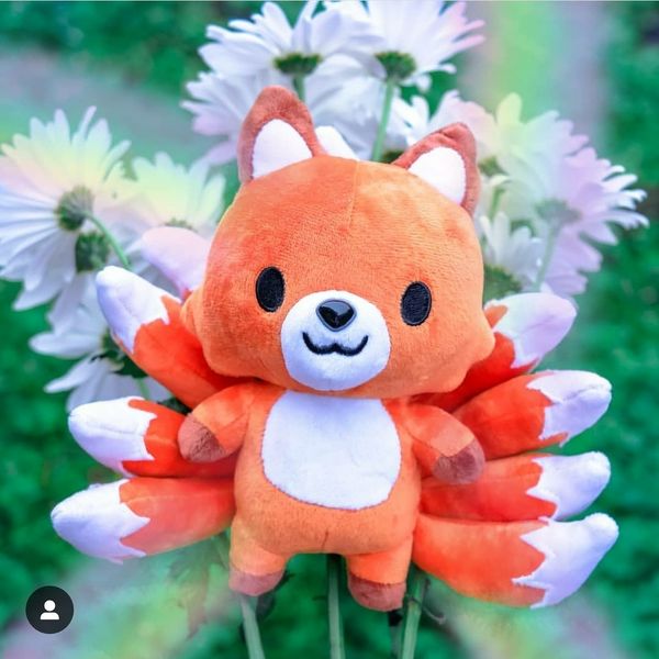 nine tailed fox plush