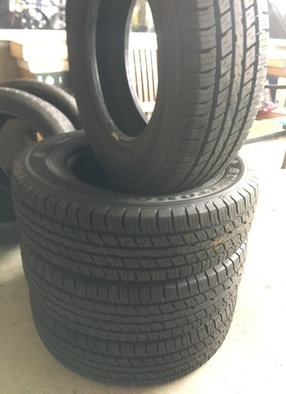 225 75 16 LT take off Tires like new for Sale in Jacksonville, FL OfferUp