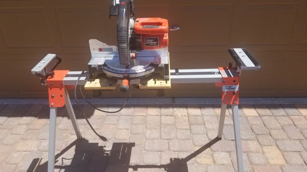 Miter Saw black and decker firestorm with stand for Sale in Las Vegas ...