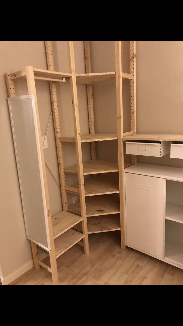 IKEA Ivar Shelving Unit Wardrobe Corner Shelf for Sale in San Diego, CA
