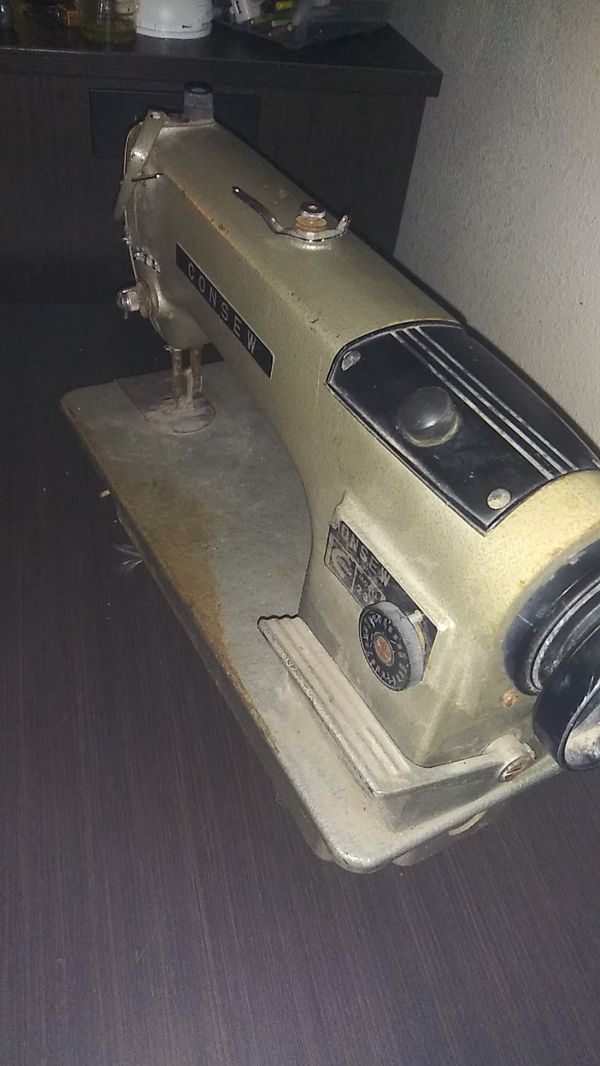 Vintage industrial sewing machine consew c model 230 for Sale in