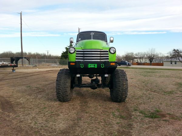 mega grave digger truck