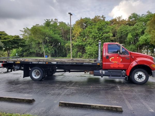 Ford Car Carrier Tow Truck for Sale in Pompano Beach, FL - OfferUp