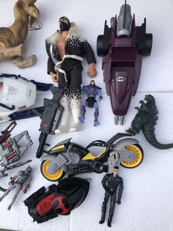 Vintage toy collection gi joe Batman Transformer for Sale in ...