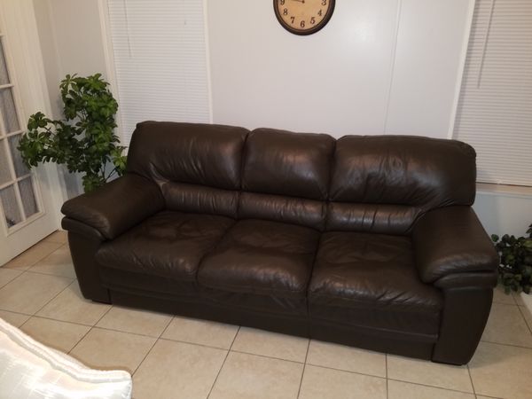 Natuzzi Leather Sofa For In Tampa Fl Offerup
