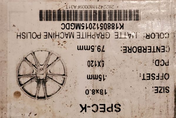 18x8 Wheel Toyota Corolla Bolt Pattern X2 For Sale In Louisville KY OfferUp