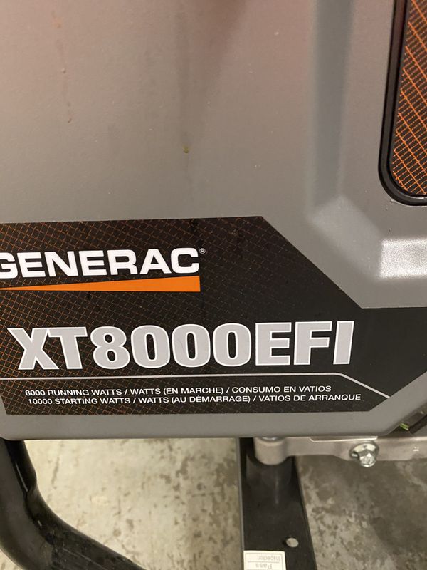 New Generac XT 8000 EFI for Sale in Seattle, WA OfferUp