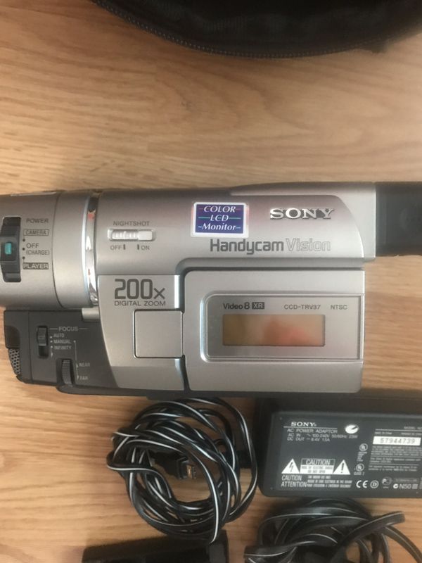 sony video camera recorder 200x charger