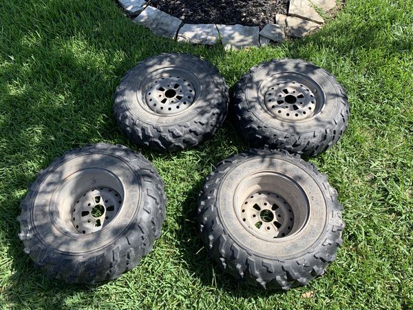 4-tires-and-wheels-for-atv-4wheeler-4-110-bolt-pattern-for-sale-in