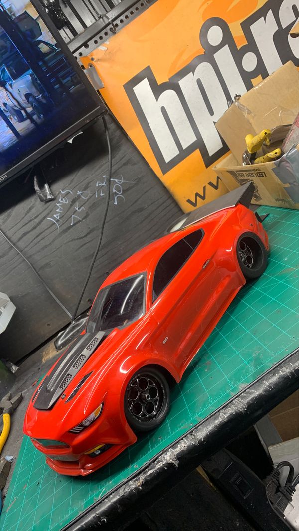 mustang rc car traxxas